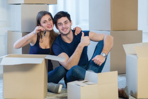 Packing and unpacking support for a Mitcham home move
