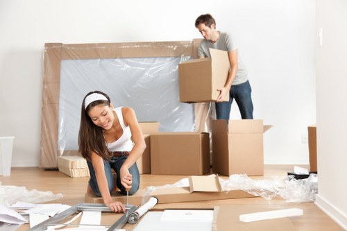 Man and van service helping with a local move in Mitcham