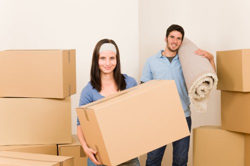 Careful handling of furniture during a student move in Mitcham