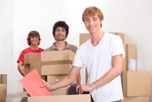 Small removal van serving homes and flats in Mitcham